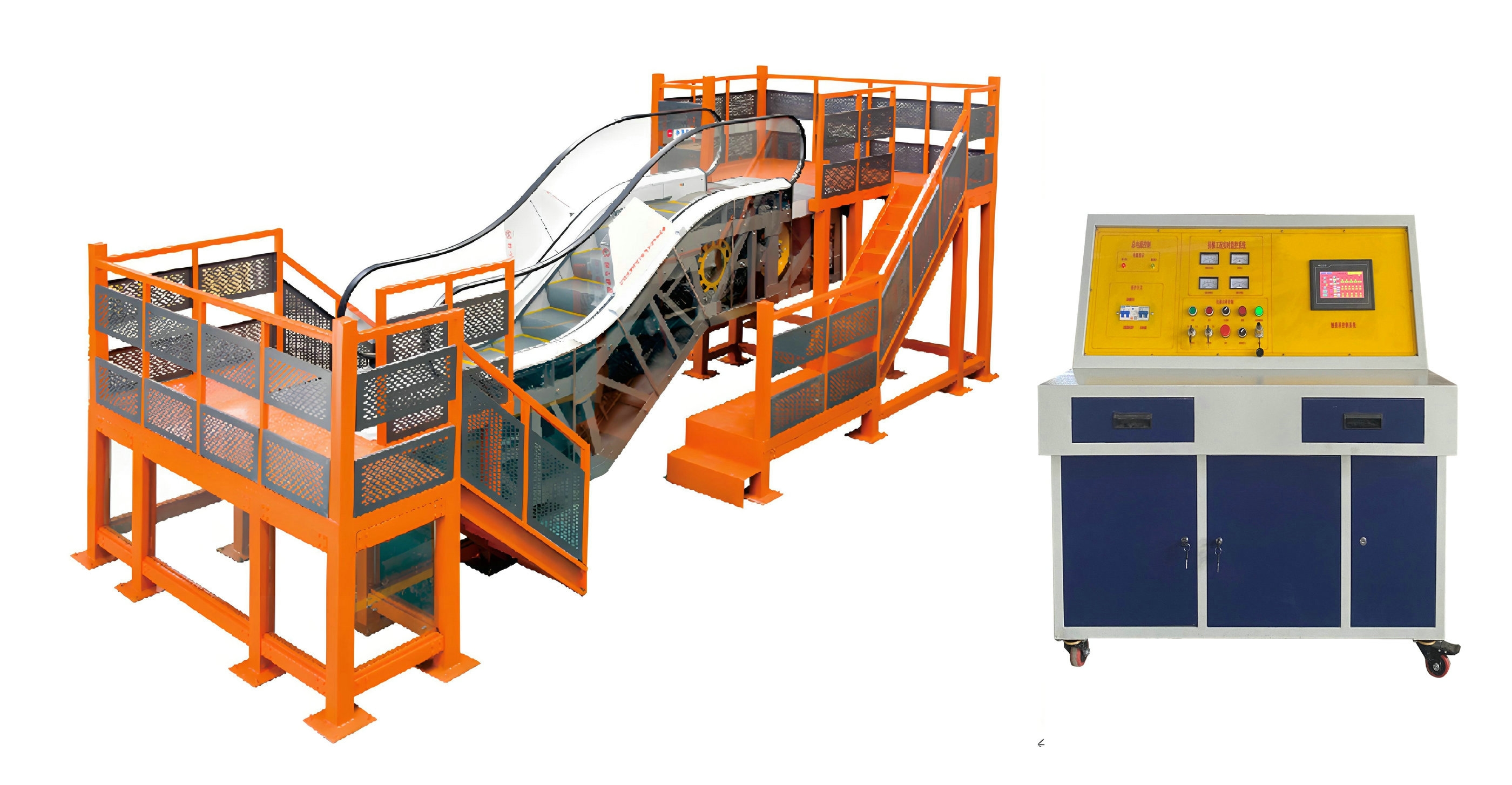 KH-39DT雙樓梯教學(xué)扶梯實訓(xùn)設(shè)備 KH-39DT雙樓梯教學(xué)扶梯實訓(xùn)設(shè)備